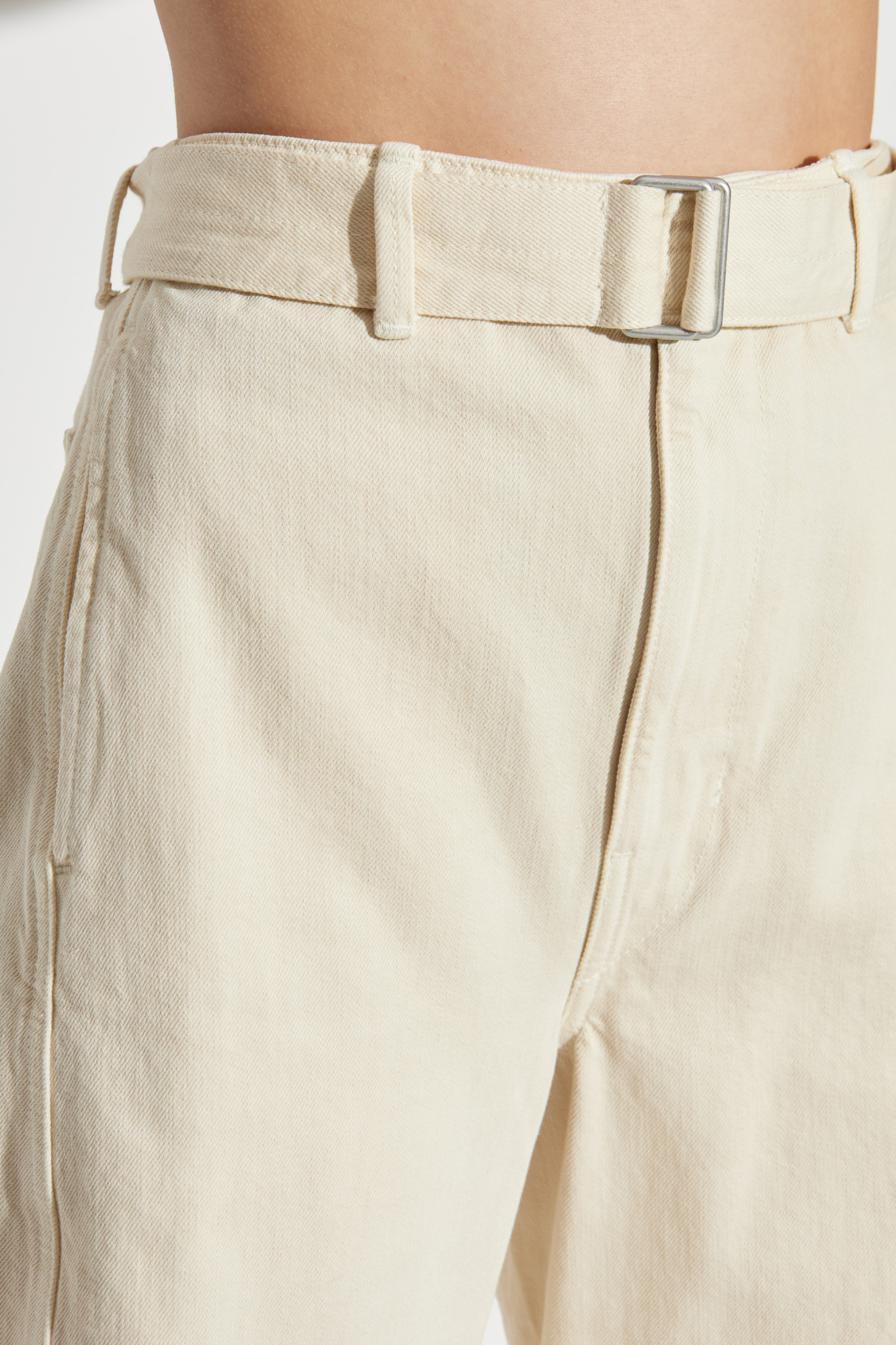 Cream High-waisted jeans Lemaire - Vitkac France